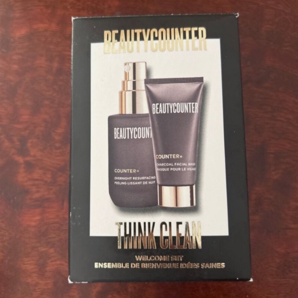 BeautyCounter Think Clean Overnight Resurfacing Charcoal Face Mask RARE